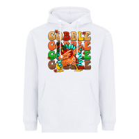 White gobble gobble gobble gobble turkey Heavyweight Hoodie - MaliasSmallBusiness