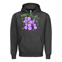 Charcoal Heather walk it like a Zipper Hoodie - MaliasSmallBusiness