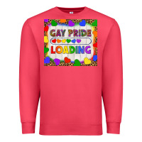 Cardinal Gay Pride Loading LGBTQ Tumbler Premium Sweatshirt - BundleAndBundleShop