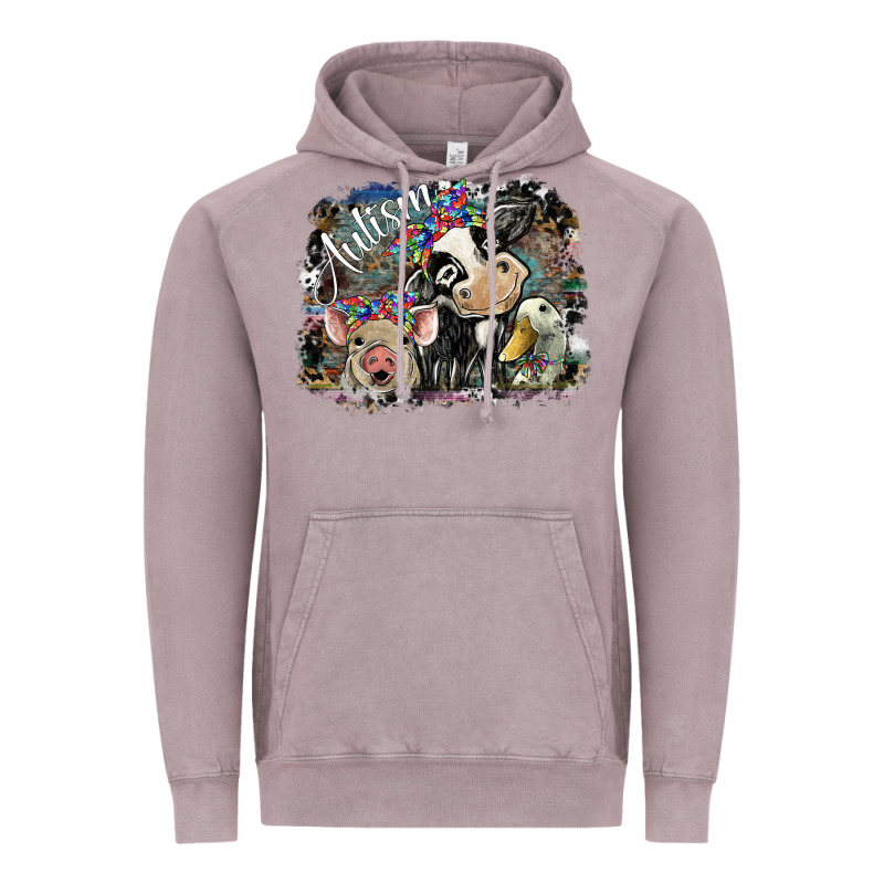 Autism Vintage Hoodie by SublimationCraftShop | Teevron