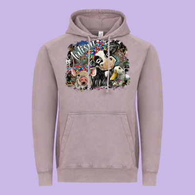 Autism Vintage Hoodie Designed By Sublimationcraftshop