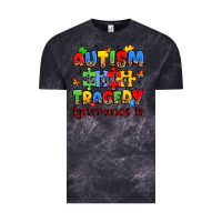 Cloud Black autism is not a tragedy ignorance is Vintage Tee - JahusDesignShop