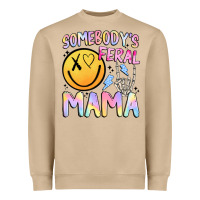 Mushroom somebody's feral mama Heavyweight Sweatshirt - JahusDesignShop