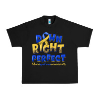Black down right perfect down syndrome Urban Heavy Tee - Artiststas