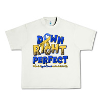 Pistachio down right perfect down syndrome Urban Heavy Tee - Artiststas