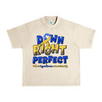 Sandshell down right perfect down syndrome Urban Heavy Tee - Artiststas