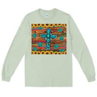 Matcha western gemstone cross sunflowers leopard serape glitter wooden tumble Long Sleeve Tee - Artiststas