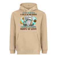 Mushroom A Pinch Of Patience a Das Of Kindness Heavyweight Hoodie - MaliasSmallBusiness