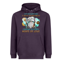 Plum A Pinch Of Patience a Das Of Kindness Heavyweight Hoodie - MaliasSmallBusiness