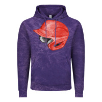 Cloud Purple red baseball helmet fa element Vintage Hoodie - FaDigitalArtStudio