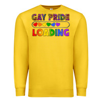 Lemon Western Gay Pride Loading LGBTQ+ Premium Sweatshirt - BundleAndBundleShop