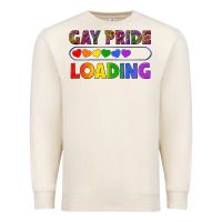 Western Gay Pride Loading Lgbtq+ Premium Sweatshirt | Teevron