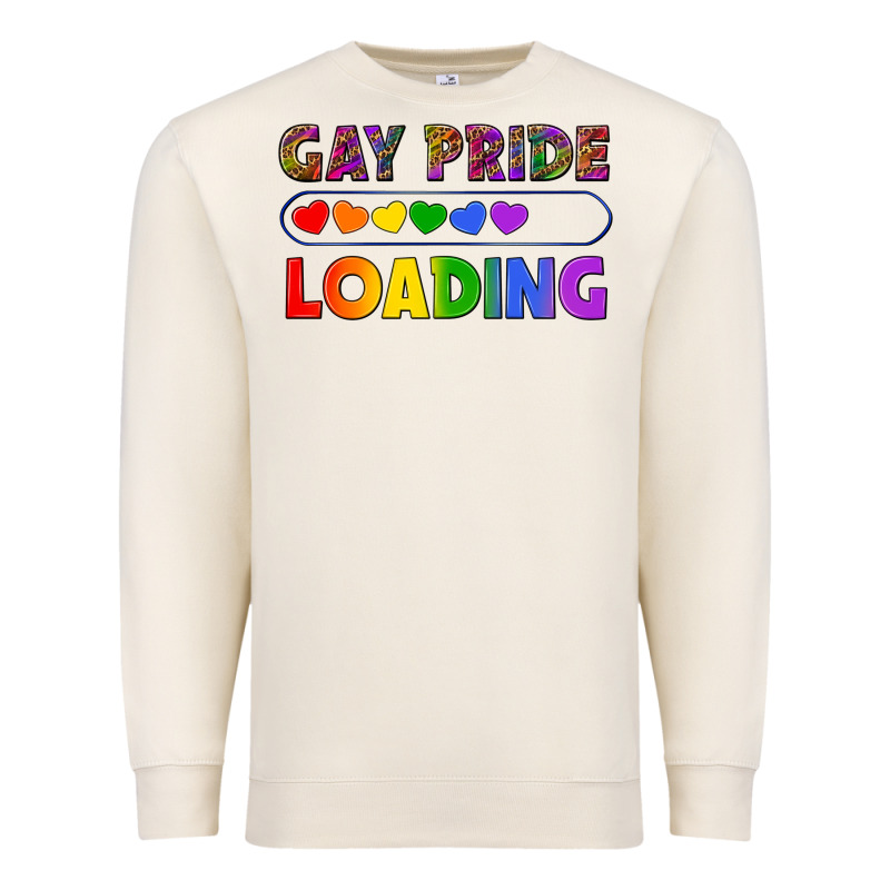 Western Gay Pride Loading Lgbtq+ Premium Sweatshirt by BundleAndBundleShop | Teevron