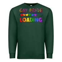 Sports Green Western Gay Pride Loading LGBTQ+ Premium Sweatshirt - BundleAndBundleShop