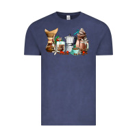Vintage Denim coffee tools coffee cups Vintage Tee - AdoDesignShop