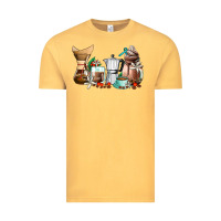 Vintage Mustard coffee tools coffee cups Vintage Tee - AdoDesignShop