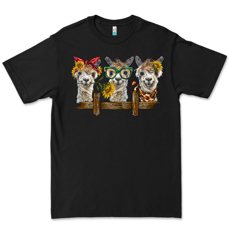 3 Alpacas Premium Tee by BarkalooDesign | Teevron