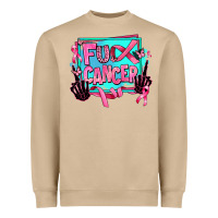Mushroom fuck cancer Heavyweight Sweatshirt - AdoDesignShop