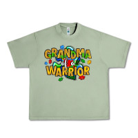 Oil Green grandma of a warrior Urban Heavy Tee - Artiststas