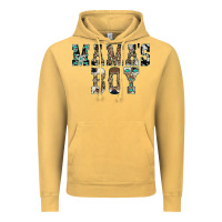 Vintage Mustard Western Mama's Boy Vintage Hoodie - CowhideDigitalArt