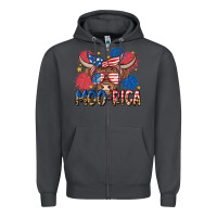 Smoke moo rica Zipper Hoodie - MaliasSmallBusiness