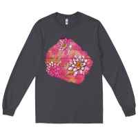 Smoke v.d  lavender and lotus patches Long Sleeve Tee - AdoDesignShop
