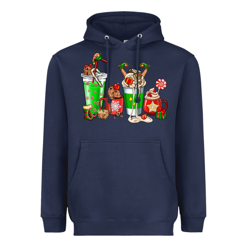 Elf Coffee Cups Heavyweight Hoodie by NancyCooperArtShop | Teevron