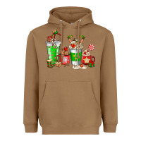 Toasted Coconut Elf coffee cups Heavyweight Hoodie - NancyCooperArtShop