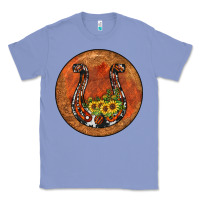 Colony Blue horseshoe circle Classic Tee - JahusDesignShop
