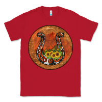 Red horseshoe circle Classic Tee - JahusDesignShop