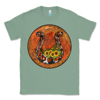 Sage horseshoe circle Classic Tee - JahusDesignShop