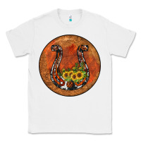 White horseshoe circle Classic Tee - JahusDesignShop