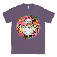 Lavender merry christmas peace santa Classic Tee - AdoDesignShop