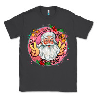 Smoke merry christmas peace santa Classic Tee - AdoDesignShop