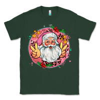 Sports Green merry christmas peace santa Classic Tee - AdoDesignShop