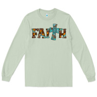 Matcha faith thanksgiving cross Long Sleeve Tee - AdoDesignShop
