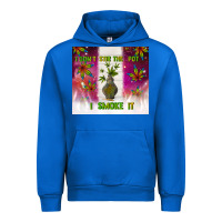 Cobalt i don't stir the pot i smoke it Urban Hoodie - TumblerDesignByShophia