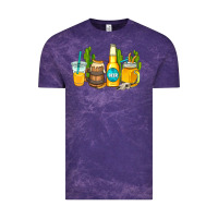 Cloud Purple beer coffee cups Vintage Tee - AdoDesignShop