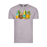 Vintage Zinc beer coffee cups Vintage Tee - AdoDesignShop