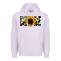 Lilac Sunflower Turquoise Cowhide Mom Premium Hoodie - Bettercallsaul