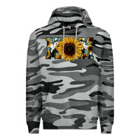 Slate Camo Sunflower Turquoise Cowhide Mom Premium Hoodie - Bettercallsaul