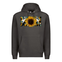 Smoke Sunflower Turquoise Cowhide Mom Premium Hoodie - Bettercallsaul