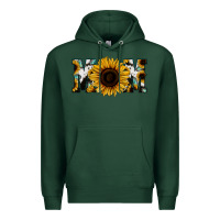 Sports Green Sunflower Turquoise Cowhide Mom Premium Hoodie - Bettercallsaul