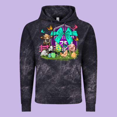Easter Farm Animal Easter Day Vintage Hoodie Designed By Neo Western