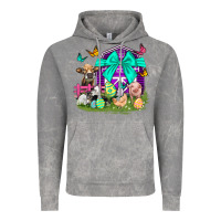 Cloud Rock Easter Farm Animal Easter Day Vintage Hoodie - Neo Western