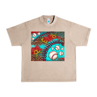 French Oak baseball leopard turquoise sunflower Urban Heavy Tee - JahusDesignShop