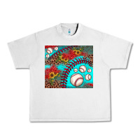 Lunar Rock baseball leopard turquoise sunflower Urban Heavy Tee - JahusDesignShop