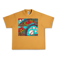 Peanut Butter baseball leopard turquoise sunflower Urban Heavy Tee - JahusDesignShop