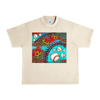 Sandshell baseball leopard turquoise sunflower Urban Heavy Tee - JahusDesignShop