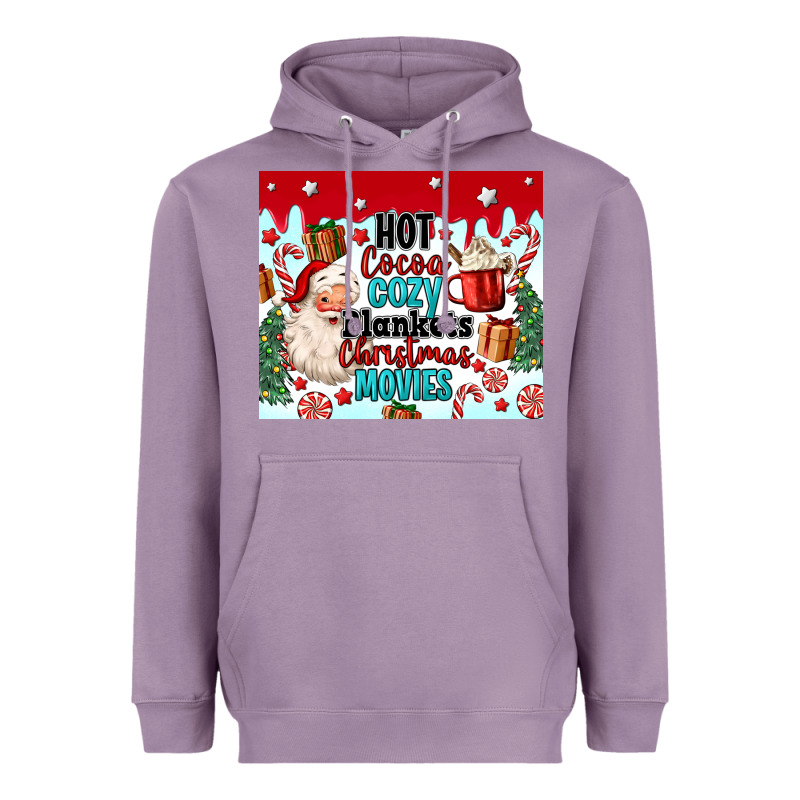 Hot Cocoa Cozy Blankets Christmas Movies Tumbler Heavyweight Hoodie by MaliasSmallBusiness | Teevron